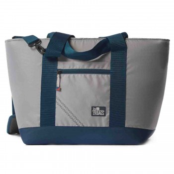 BoatUS offer Silver Spinnaker Cooler Tote - PERSONALIZE FREE! 