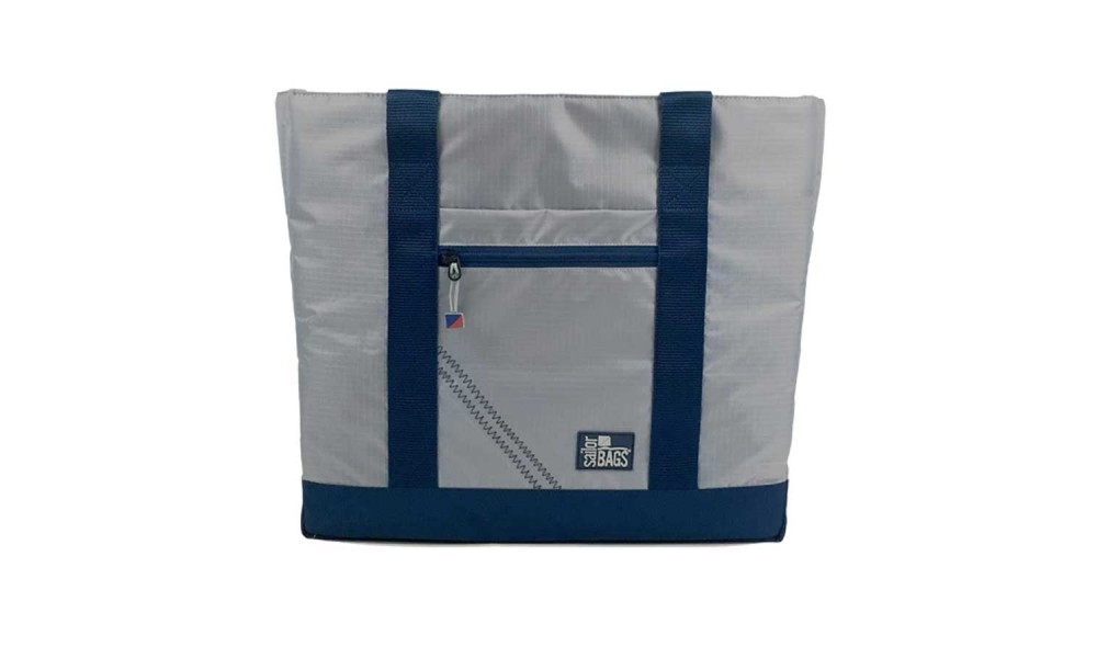 Silver Spinnaker Tote Front