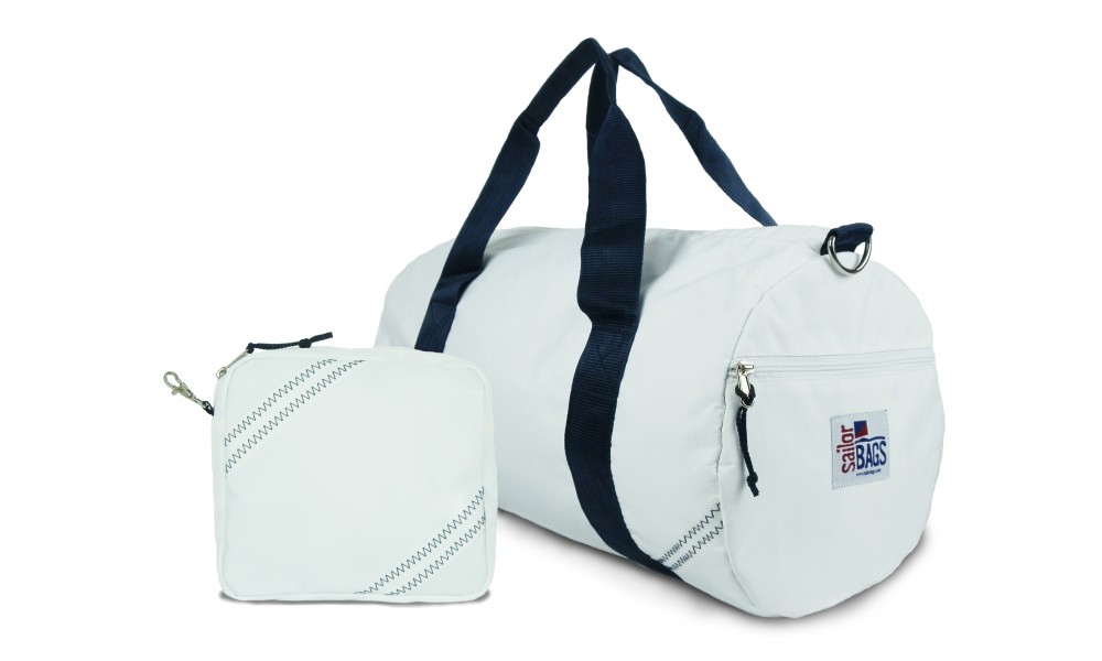 This set includes the Medium Newport Round Duffel and Chesapeake Accessory Pouch.  Pack your gym clothes, shoes and water bottle in the duffel, secure and protect your phone, keys and wallet in the accessory case.