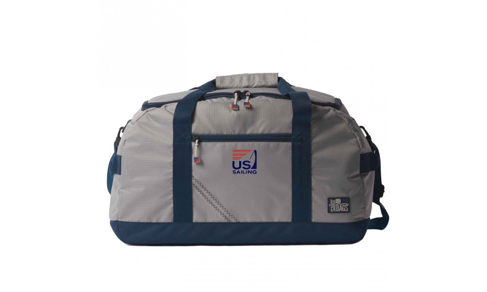 US Sailing Silver Spinnaker Racer Duffel - PERSONALIZE  FREE!