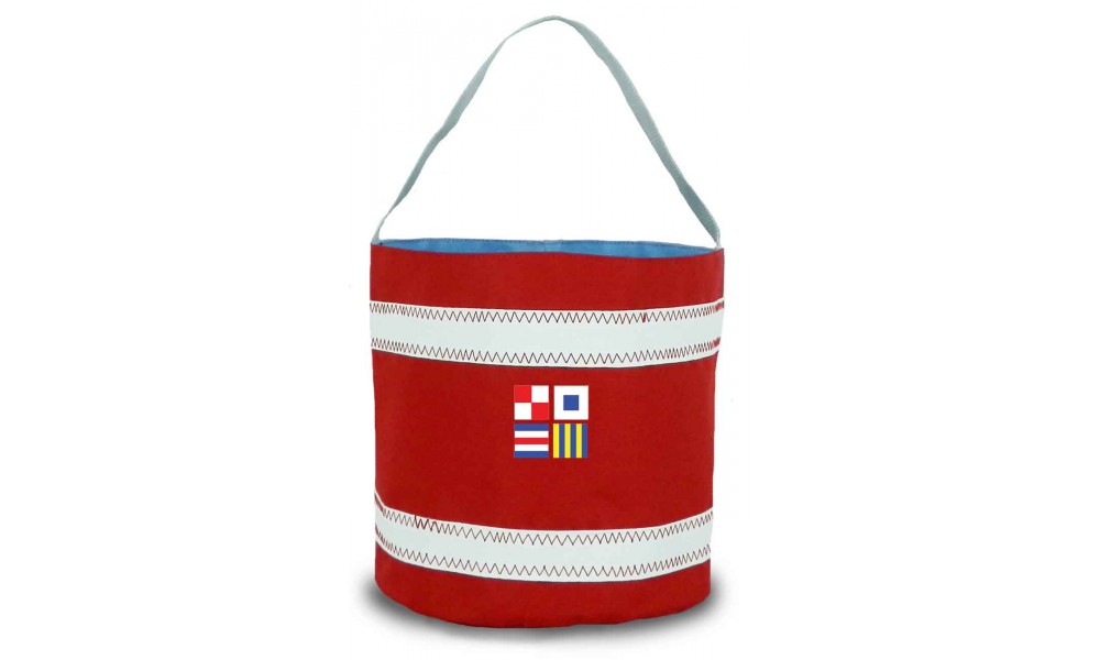 USCGA Nautical Stripe Bucket Bag - PERSONALIZE FREE! 