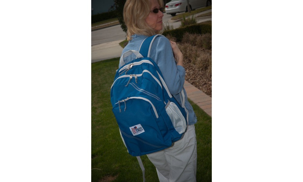 blue sailcloth chesapeake backpack