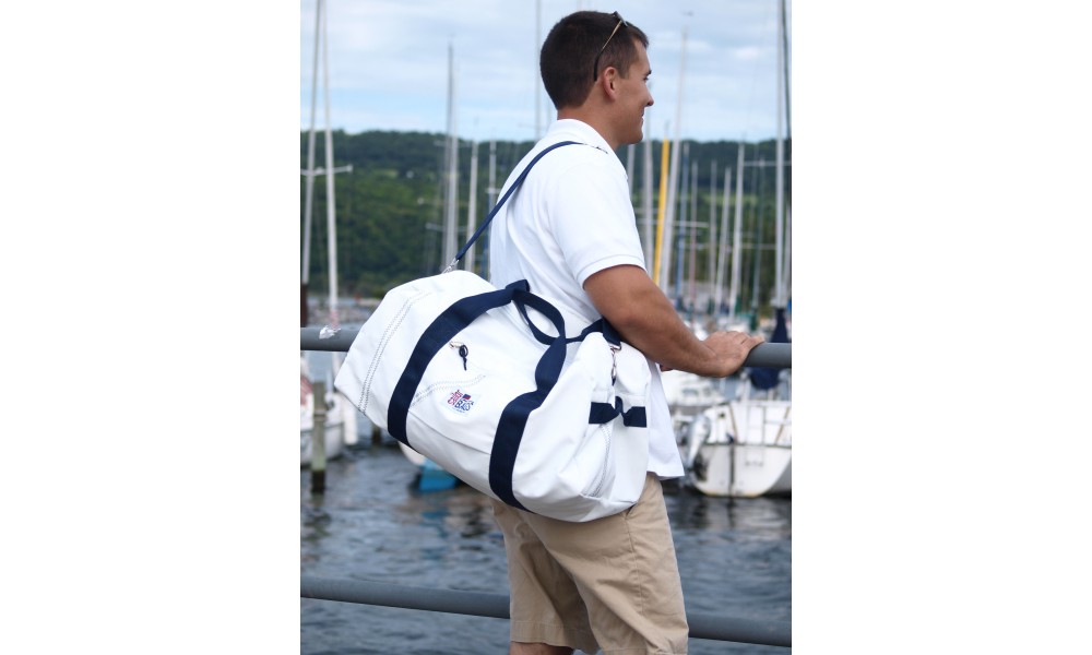 USCGA offer Newport Square Duffel - Large - PERSONALIZE FREE! 