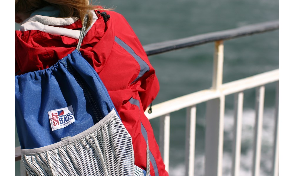 BoatUS offer  Chesapeake Drawstring Backpack- PERSONALIZE FREE! 