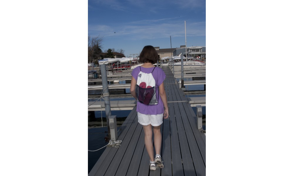 Aquarius Sport - Chesapeake Drawstring Backpack - Personalize FREE!